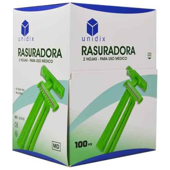 Unidix - Maquinillas de afeitar desechables 2 hojas - Imagen 2